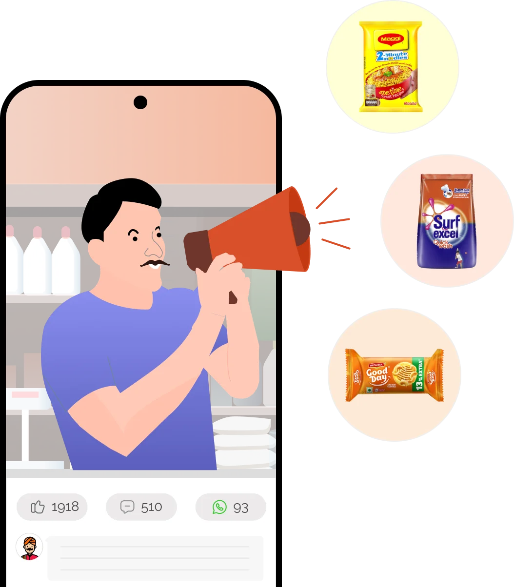 kirana club onversion tracker